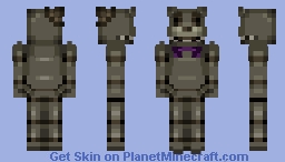 Prototype Fredbear Minecraft Skin