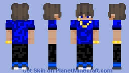 AyoDark3s Updated Skin Pixel Minecraft Skin