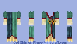 Meerblau Kleid [medievalcraft] Minecraft Skin