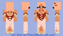 Strawberry Cottagecore: Pink~Red~Green Minecraft Skin
