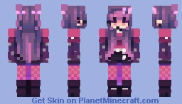 Purple Pop! - Remake Minecraft Skin