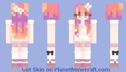 amber moon Minecraft Skin