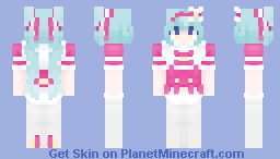 Hatsune Miku (RETRY NOW!) Minecraft Skin