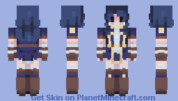 Caitlyn Kiramman Minecraft Skin
