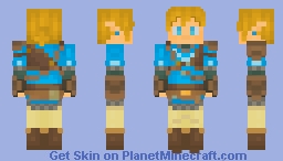 Link (The legend of Zelda) Minecraft Skin