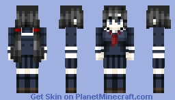 Saya Kisaragi Minecraft Skin