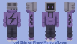 TV head skin v2! Minecraft Skin