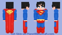 Superman | DC Minecraft Skin