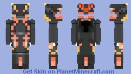 Mega Rayquaza (Shiny, Shaded) Minecraft Skin
