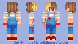 Silicone SMP Olly Red Minecraft Skin