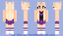 Ava Brooks (VIOLET RAGE) Minecraft Skin