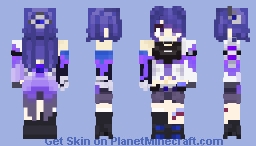 黄泉 Acheron STARRAIL Minecraft Skin