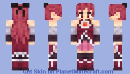 Kyoko Sakura (Madoka Magica) Minecraft Skin
