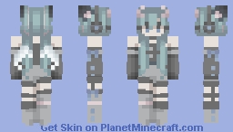 Neon Lights Minecraft Skin