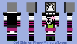 My sona as a screen head Minecraft Skin
