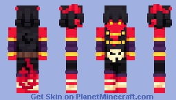 Demon applejaxxs Minecraft Skin
