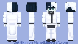 ulquiorra Cifer ; Bleach Minecraft Skin