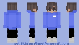 Sky blue hoodie skin (Boy) Minecraft Skin