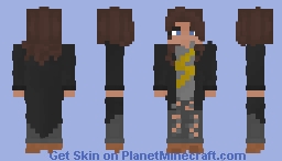 Elena Hogan-- MCU OC Minecraft Skin