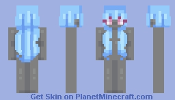 Long Hair Minecraft Skin