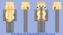 Long Hair Minecraft Skin