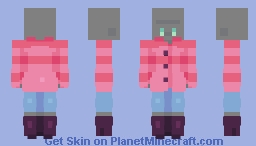 Striped Coat Minecraft Skin