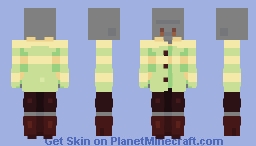Striped Coat Minecraft Skin