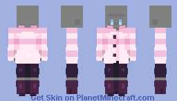 Striped Coat Minecraft Skin