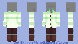 Striped Coat Minecraft Skin