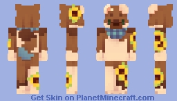 some sunflower animal i spent way too much time on Minecraft Skin