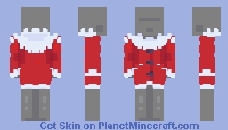 Fluffy Winter Coat Minecraft Skin