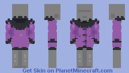 Fluffy Winter Coat Minecraft Skin