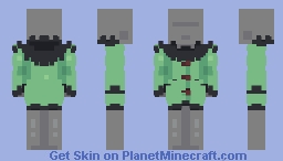 Fluffy Winter Coat Minecraft Skin