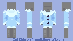 Fluffy Winter Coat Minecraft Skin