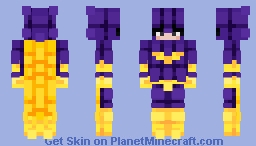 LEGO Batgirl - Ghostiefruit - MCC Minecraft Skin