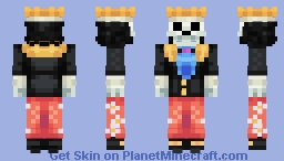 "Soul King" Brook (Post-Timeskip) Minecraft Skin