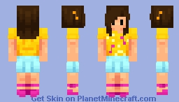 jojosolos as Lego Friends Andrea Minecraft Skin