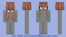Pigtail Hairbase Minecraft Skin
