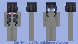 Pigtail Hairbase Minecraft Skin