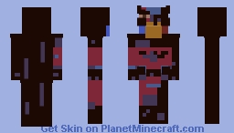 Abstract Batman Minecraft Skin