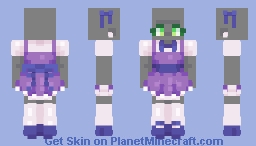 Adorable Dolly Dress Minecraft Skin