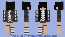 . dead flowers ; persona . Minecraft Skin