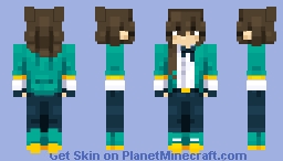 Cyan mellaril Minecraft Skin