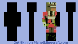 Body of a man, head of a frog. But no one questioned him, hm.. Odd. Minecraft Skin