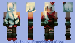 RED EBONY Minecraft Skin