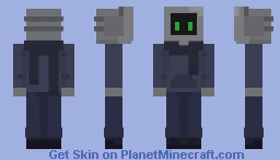 The Screen Head Of Virus Minecraft Skin