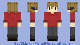 Grian skin remake (with head wings) Minecraft Skin