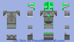 Emerald Gear (MCD) Minecraft Skin