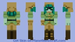 Huntress WIzard Minecraft Skin