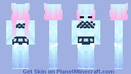 Water girl (matching) Minecraft Skin